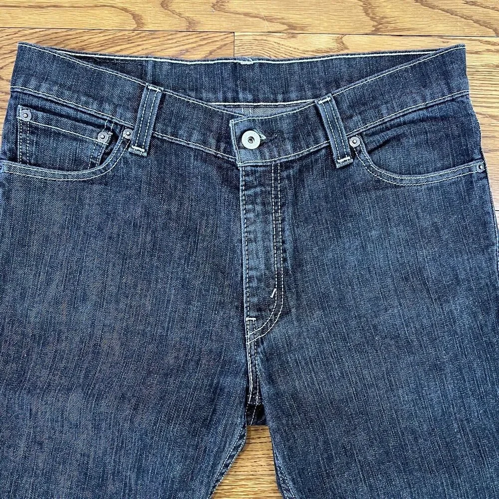 Levis Premium 510 Super Skinny Denim Jeans Mens W34‎ L34 Black